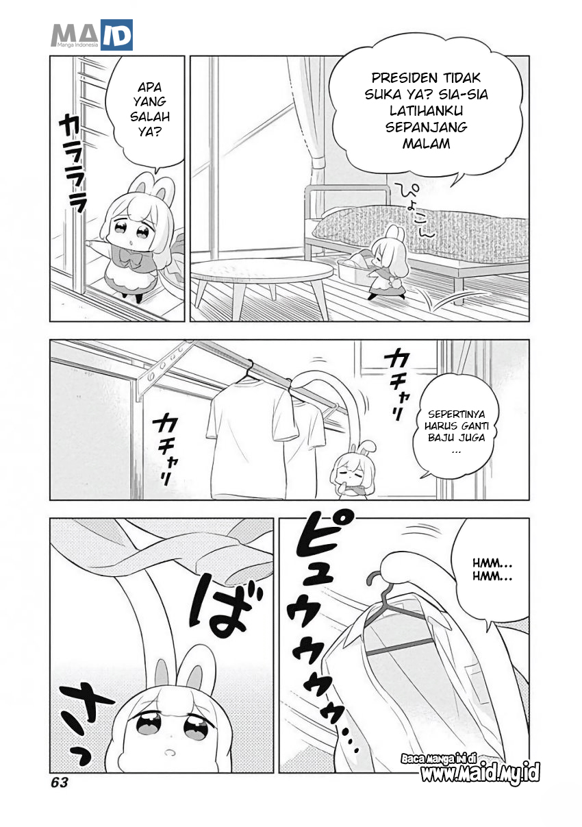 Usagi-moku Shachiku-ka Chapter 06 Bahasa Indonesia