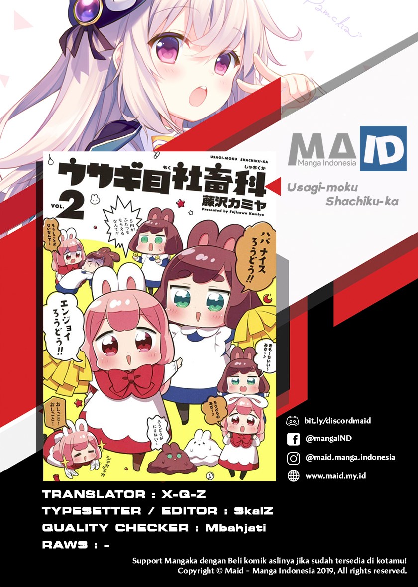 Usagi-moku Shachiku-ka chapter 3