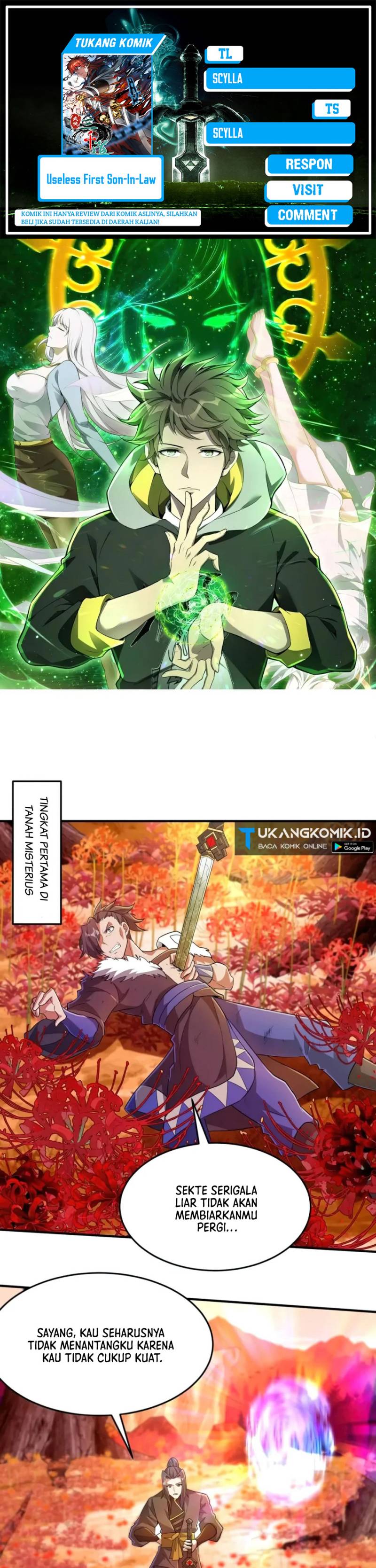 Useless First Son-In-Law Chapter 244 Bahasa Indonesia