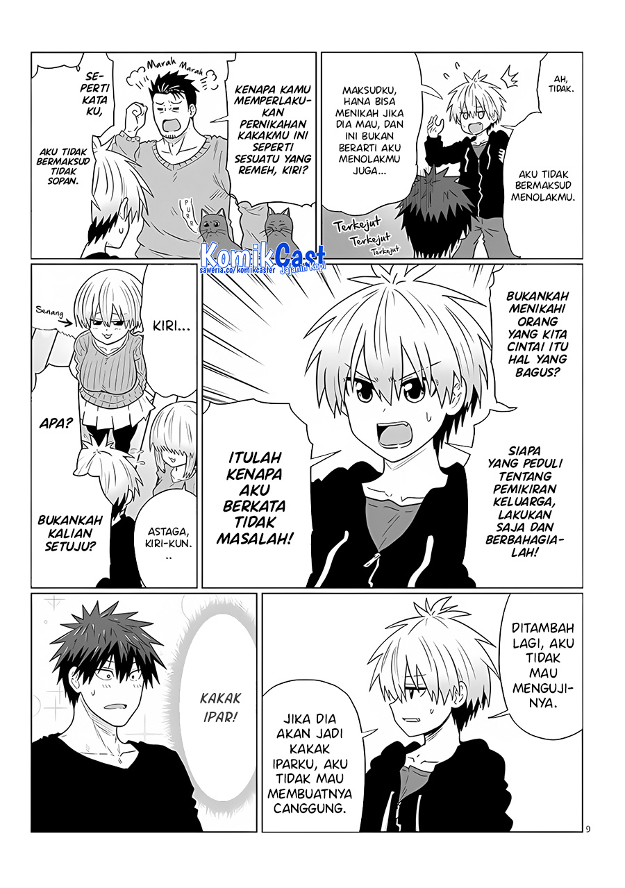 Uzaki-chan wa Asobitai! Chapter 109 Bahasa Indonesia