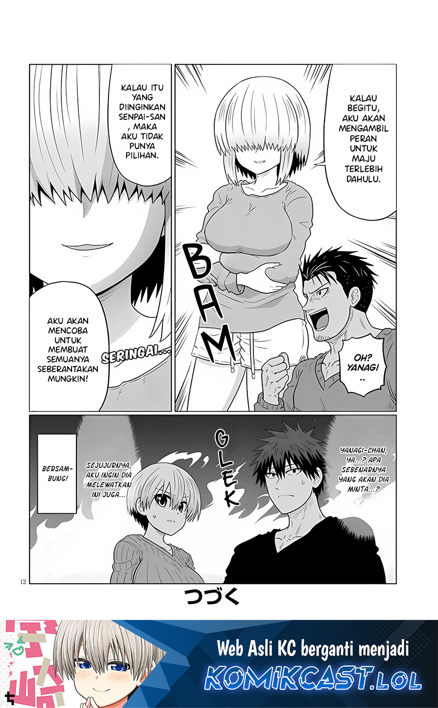 Uzaki-chan wa Asobitai! Chapter 109 Bahasa Indonesia