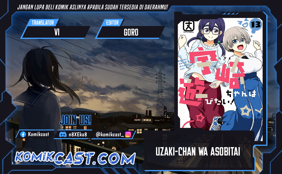 Uzaki-chan wa Asobitai! Chapter 120 Bahasa Indonesia