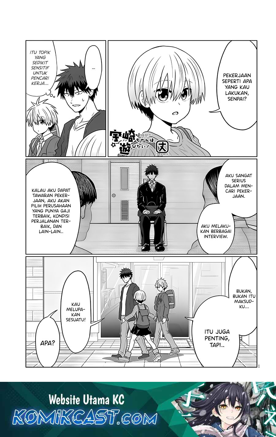 Uzaki-chan wa Asobitai! Chapter 120 Bahasa Indonesia