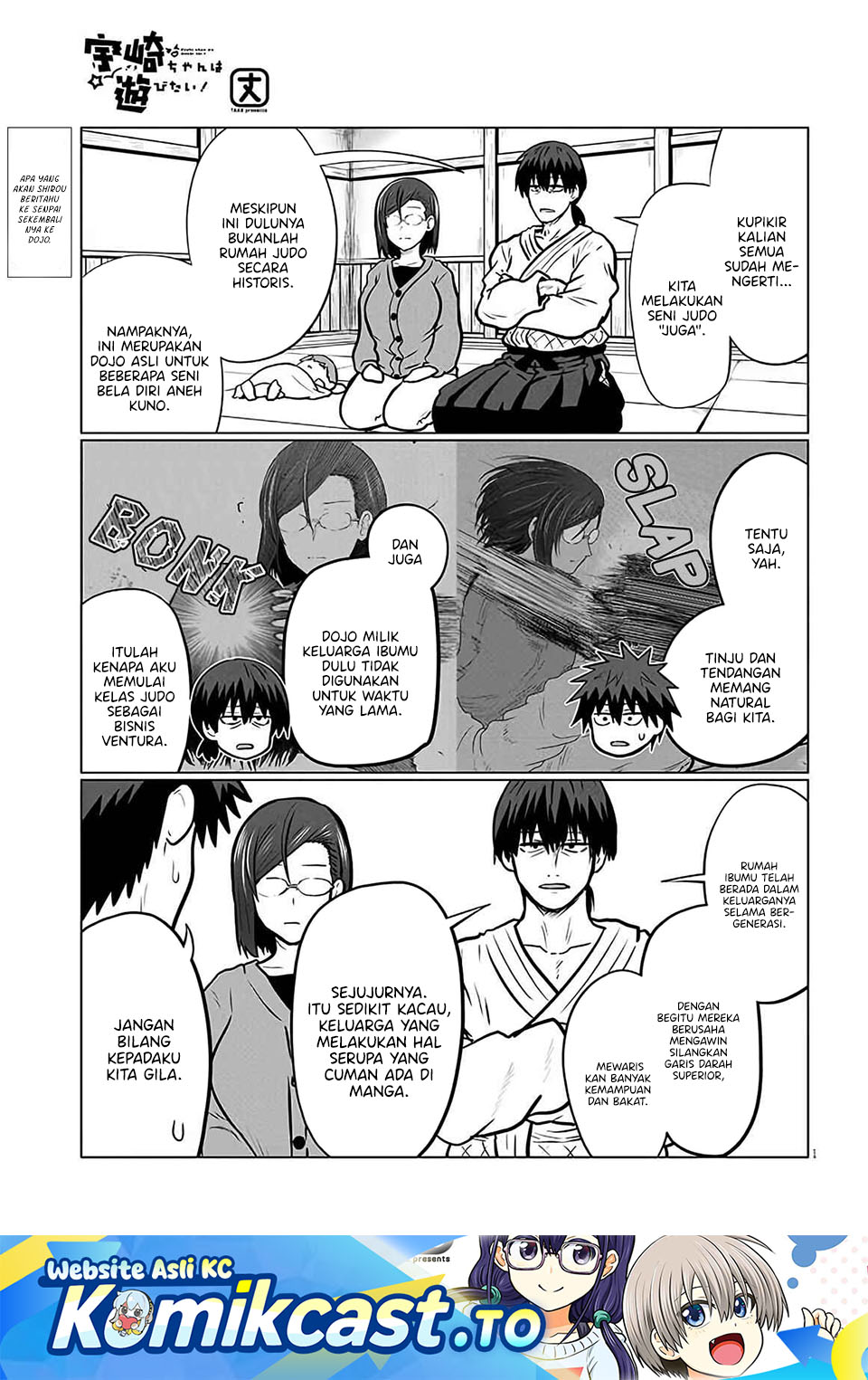 Uzaki-chan wa Asobitai! Chapter 129 Bahasa Indonesia