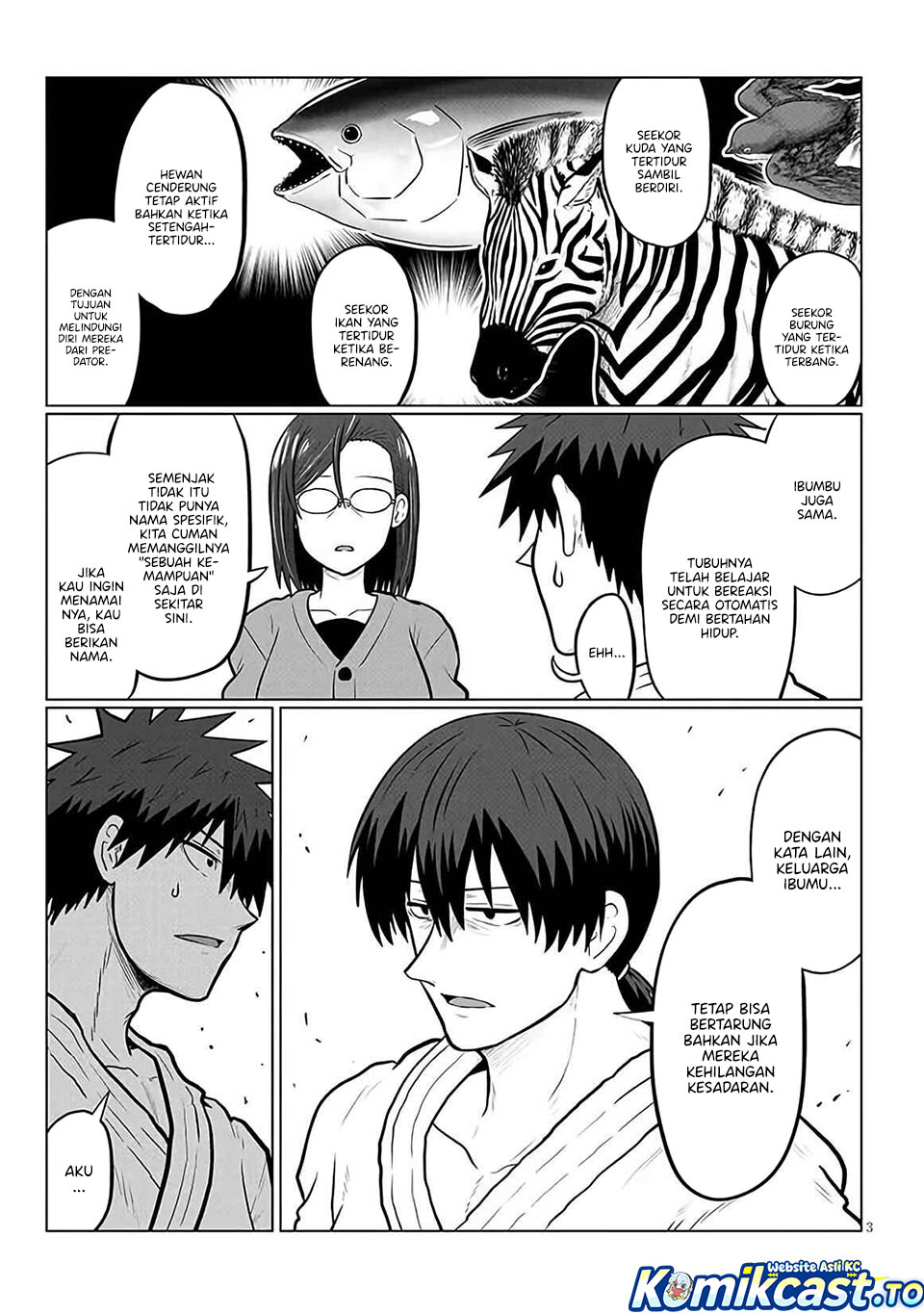 Uzaki-chan wa Asobitai! Chapter 129 Bahasa Indonesia