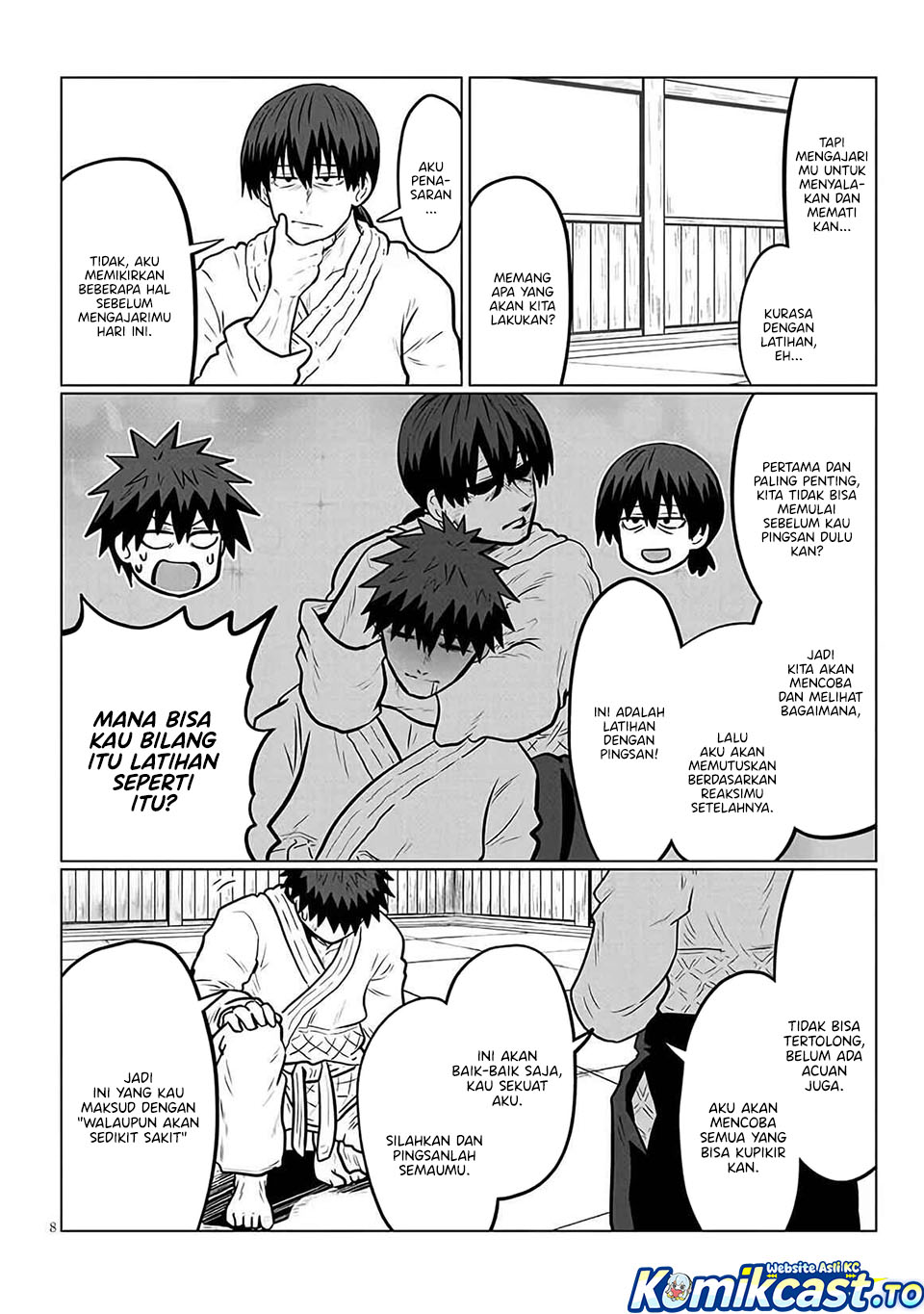 Uzaki-chan wa Asobitai! Chapter 129 Bahasa Indonesia