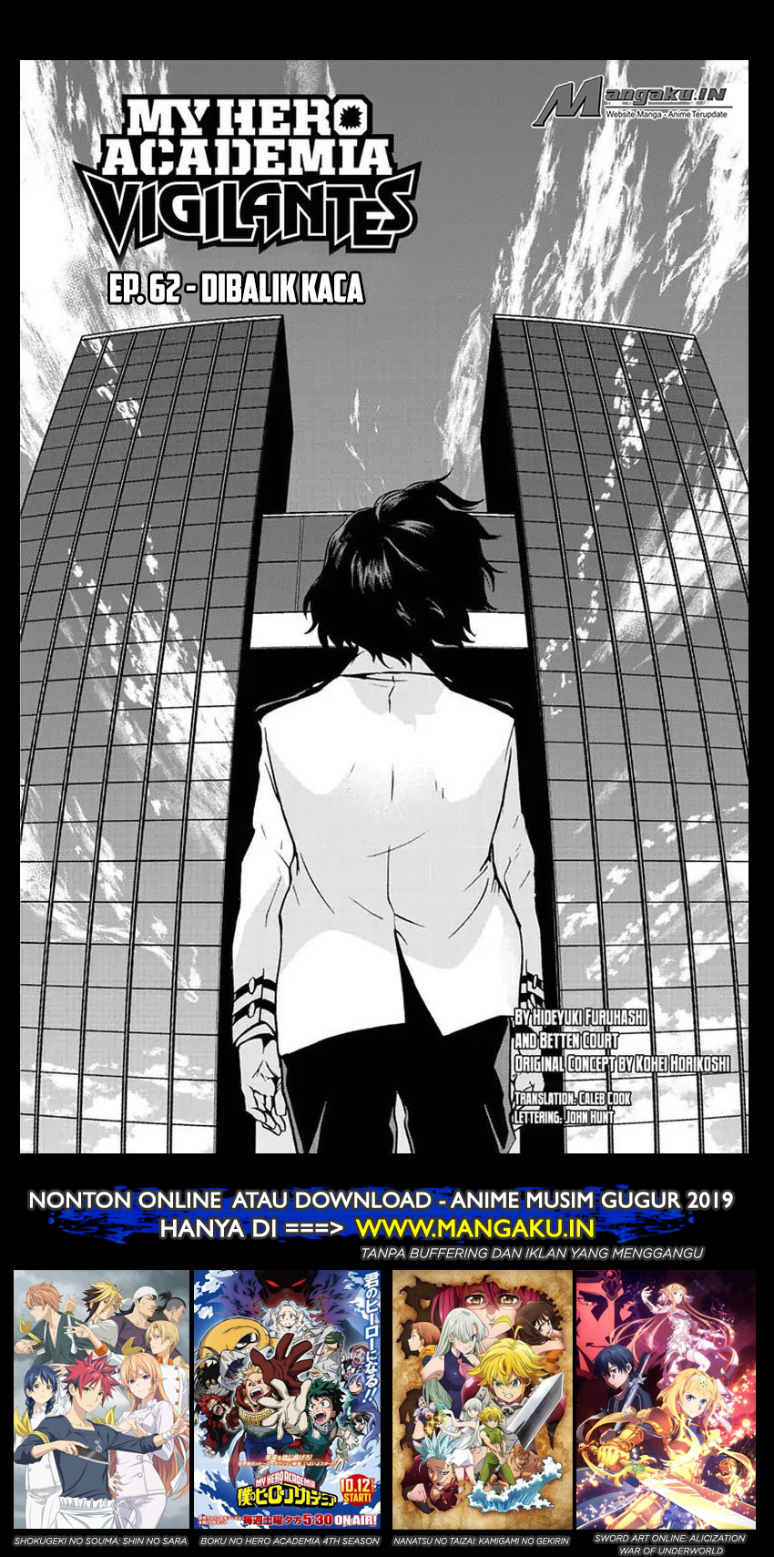 Vigilante: Boku no Hero Academia Illegals Chapter 62 Bahasa Indonesia