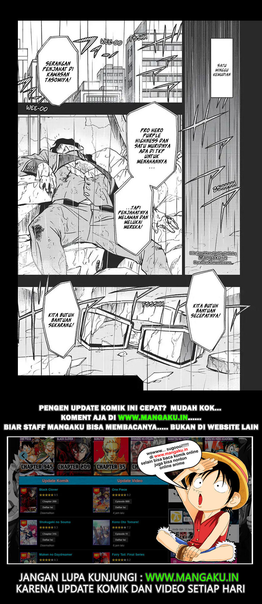 Vigilante: Boku no Hero Academia Illegals Chapter 62 Bahasa Indonesia