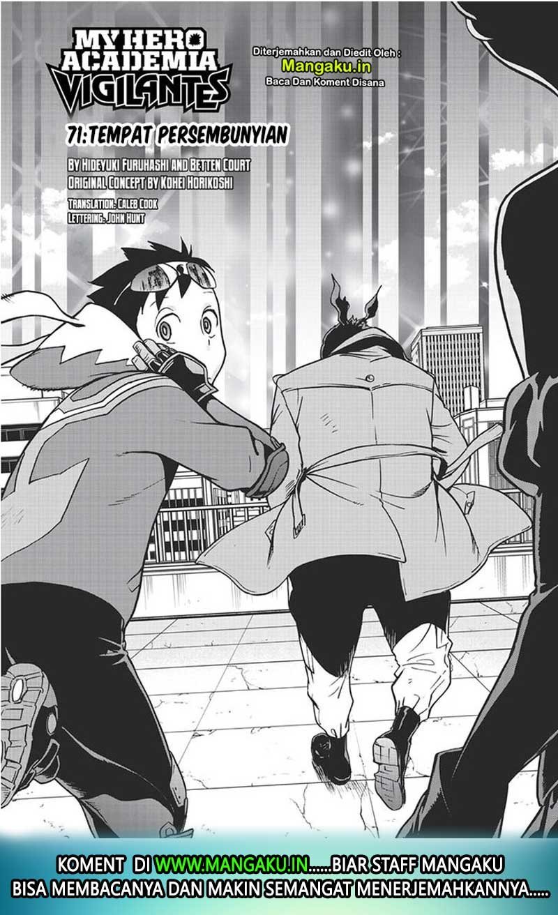 Vigilante: Boku no Hero Academia Illegals chapter 71
