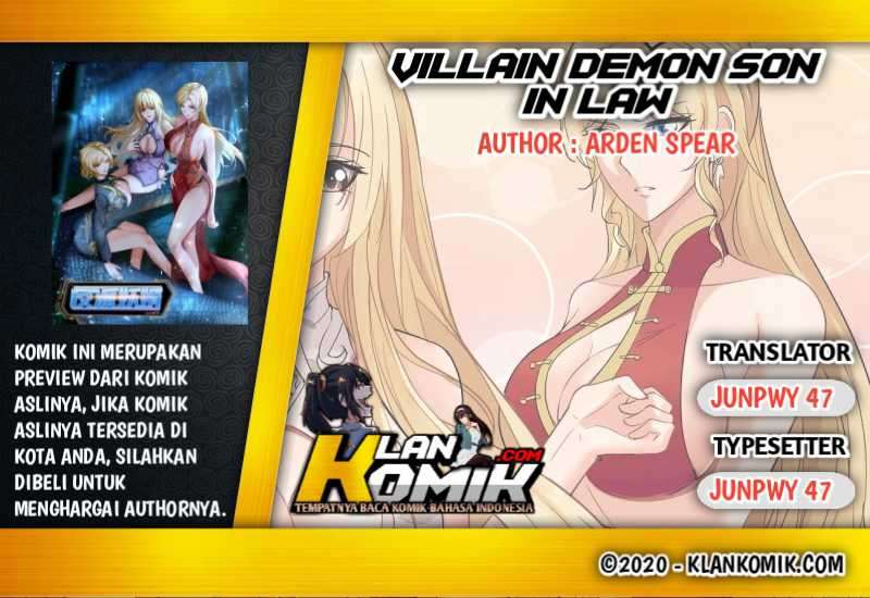 Villain Demon Son In Law Chapter 14 Bahasa Indonesia