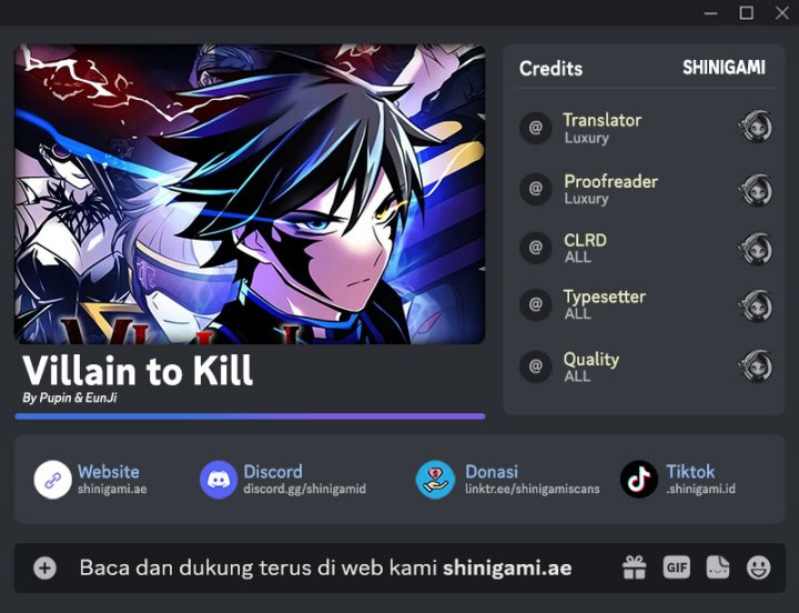 Dilarang COPAS - situs resmi www.mangacanblog.com - Komik villain to kill 163 - chapter 163 164 Indonesia villain to kill 163 - chapter 163 Terbaru 0|Baca Manga Komik Indonesia|Mangacan