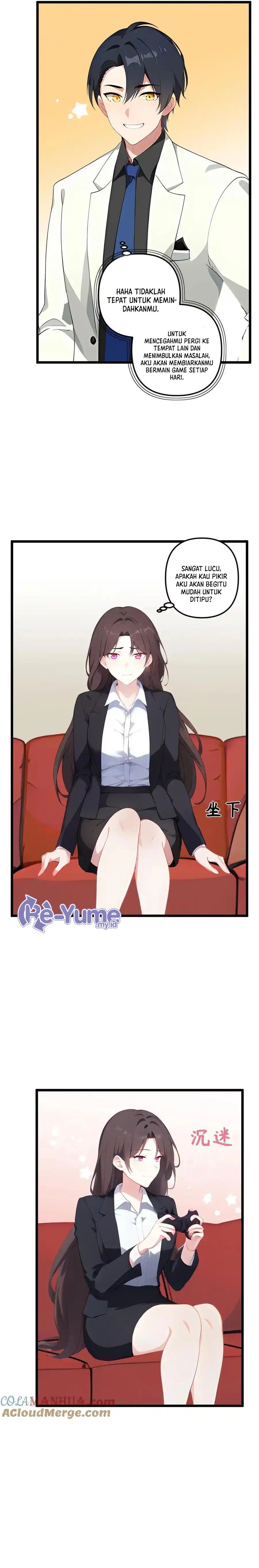 Villain: After Being Eavesdropped, The Heroine Wants To Be My Harem!? Chapter 43 Bahasa Indonesia