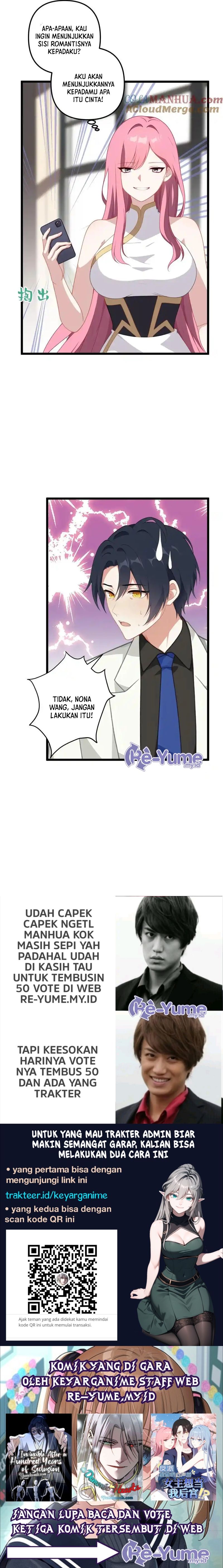 Villain: After Being Eavesdropped, The Heroine Wants To Be My Harem!? Chapter 51 Bahasa Indonesia
