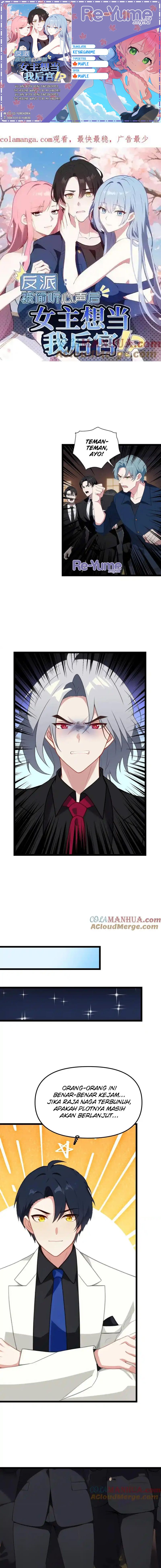 Villain: After Being Eavesdropped, The Heroine Wants To Be My Harem!? Chapter 67 Bahasa Indonesia