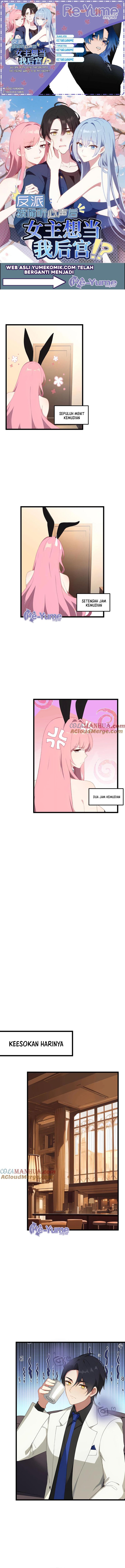 Villain: After Being Eavesdropped, The Heroine Wants To Be My Harem!? Chapter 110 Bahasa Indonesia