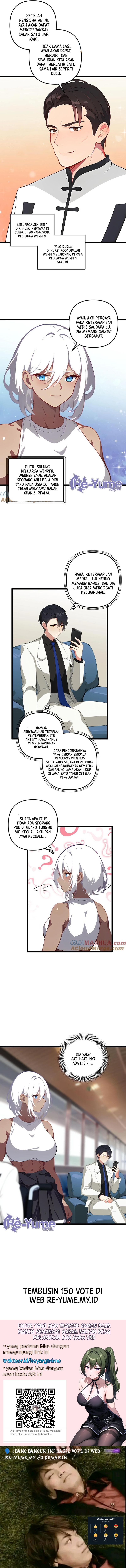 Villain: After Being Eavesdropped, The Heroine Wants To Be My Harem!? Chapter 110 Bahasa Indonesia