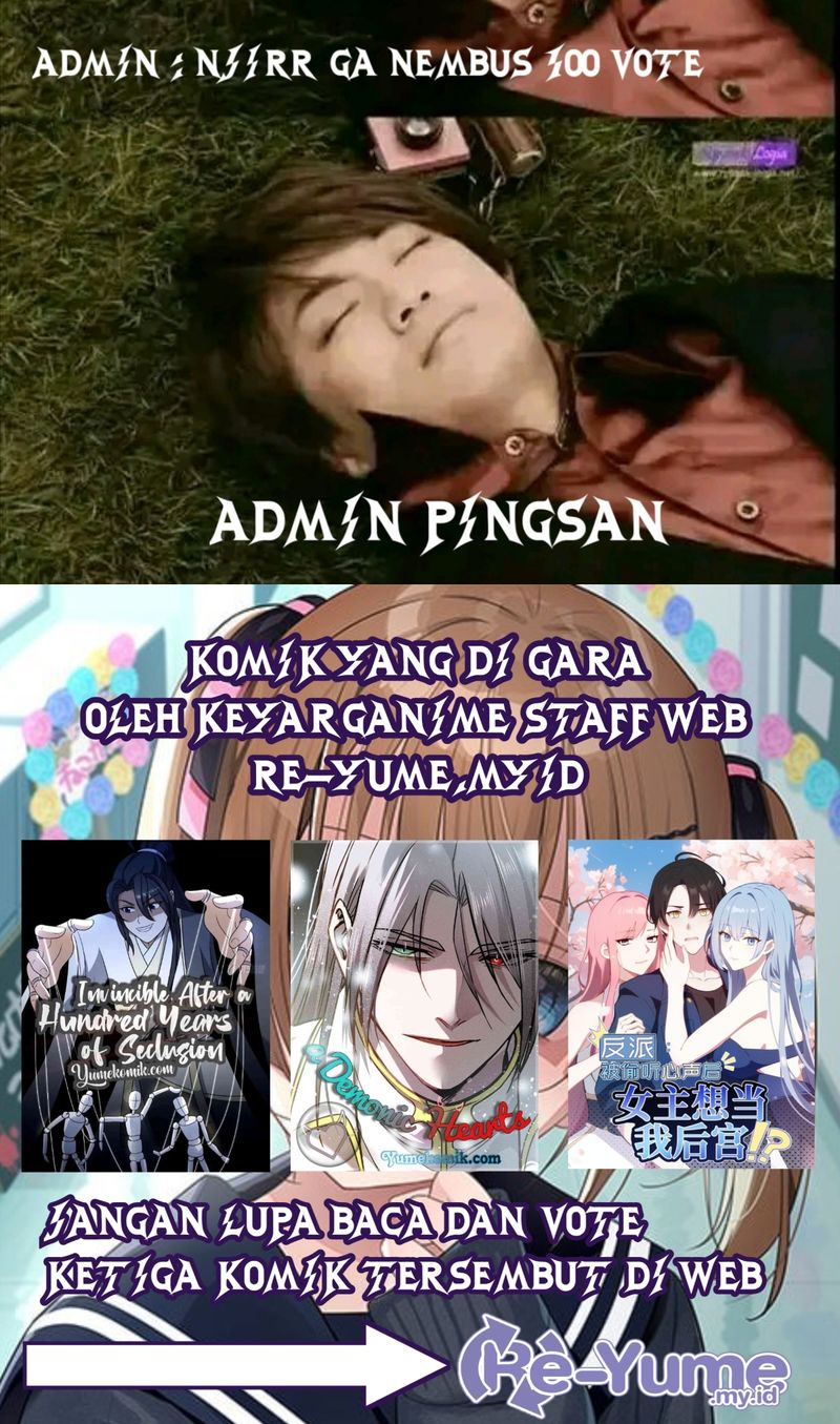 Villain: After Being Eavesdropped, The Heroine Wants To Be My Harem!? Chapter 110 Bahasa Indonesia