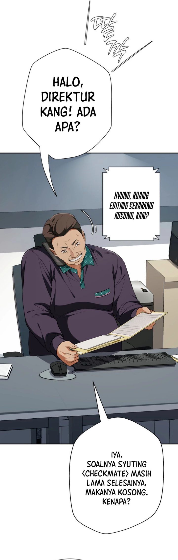 Voice Phishing Turns Your Life Around Chapter 55 Bahasa Indonesia