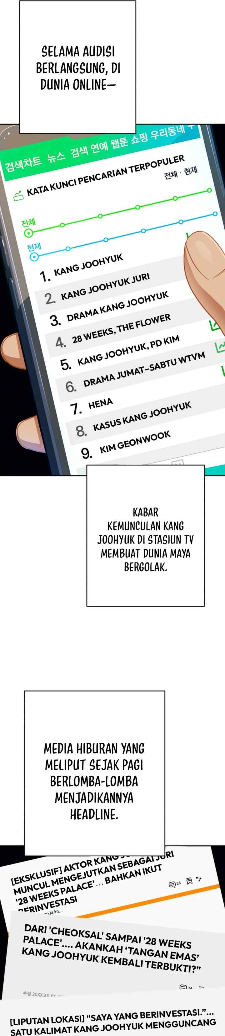 Voice Phishing Turns Your Life Around Chapter 68 Bahasa Indonesia