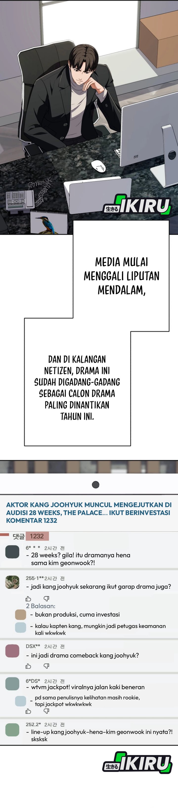 Voice Phishing Turns Your Life Around Chapter 68 Bahasa Indonesia