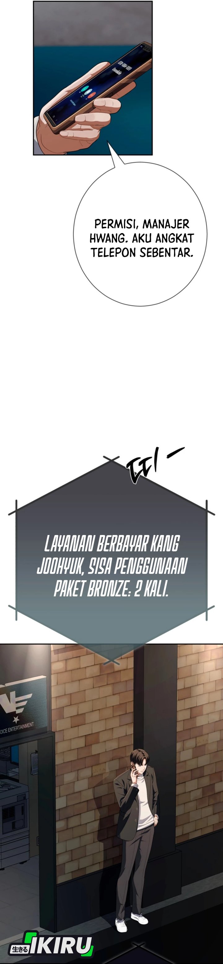 Voice Phishing Turns Your Life Around Chapter 68 Bahasa Indonesia