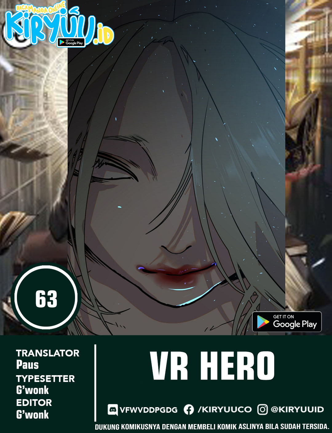 VR HERO Chapter 63 Bahasa Indonesia