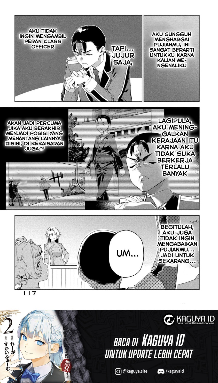 Wagamama Oujo ni Tsukaeta Bannou Shitsuji, Tonari no Teikoku de Saikyou no Gunjin ni Nariagari Musou suru Chapter 08 Bahasa Indonesia