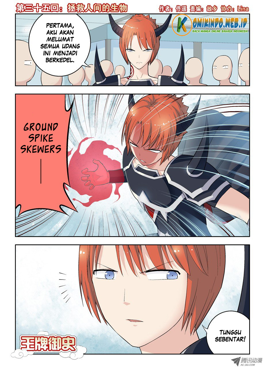 Wang pai Yu shi Chapter 35 Bahasa Indonesia