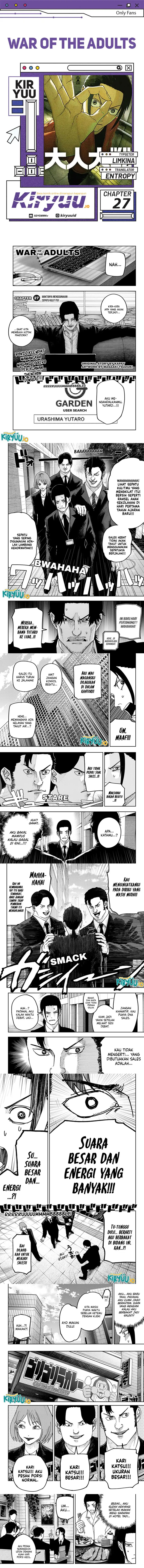 War of the Adults chapter 27