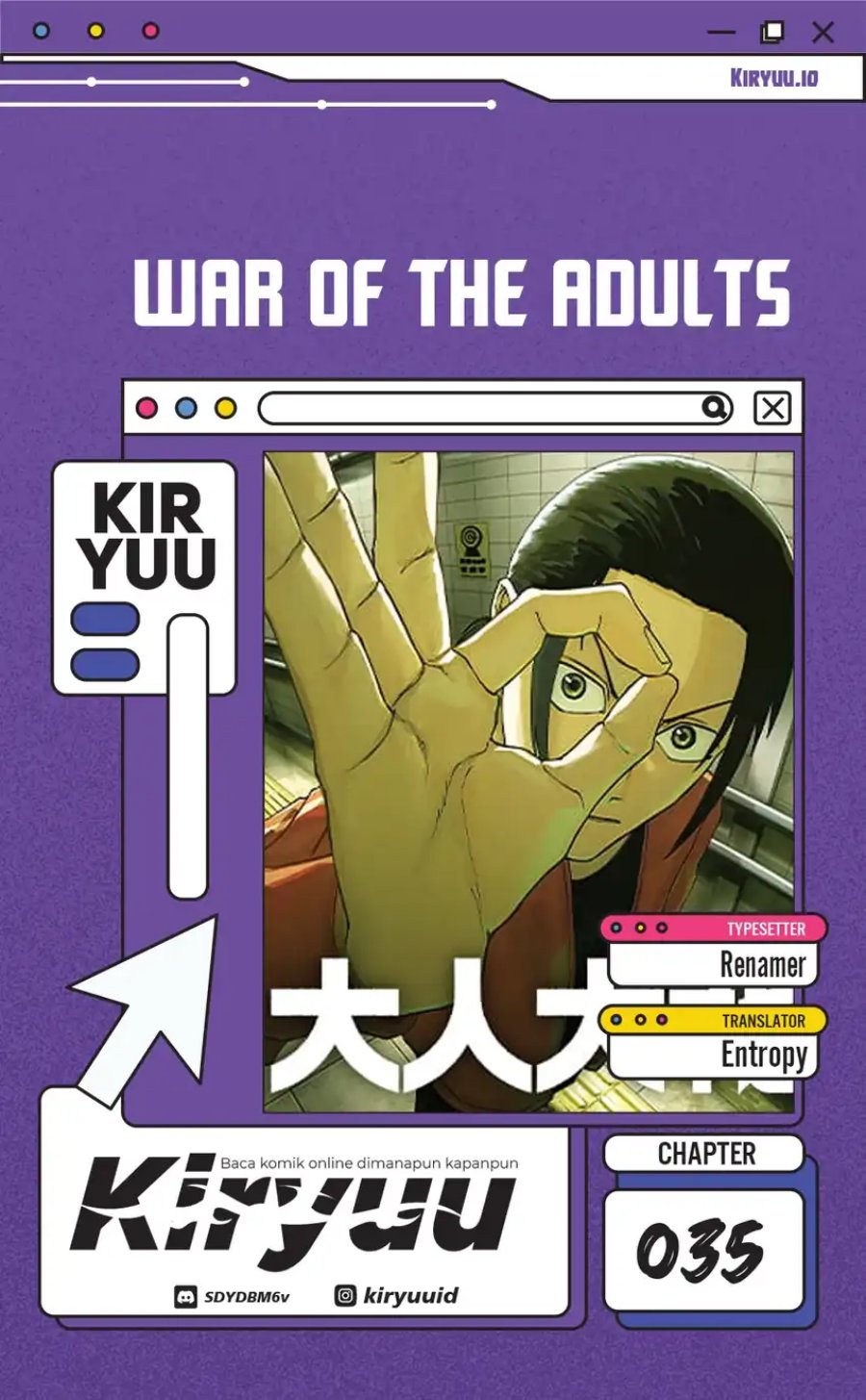 War of the Adults chapter 35