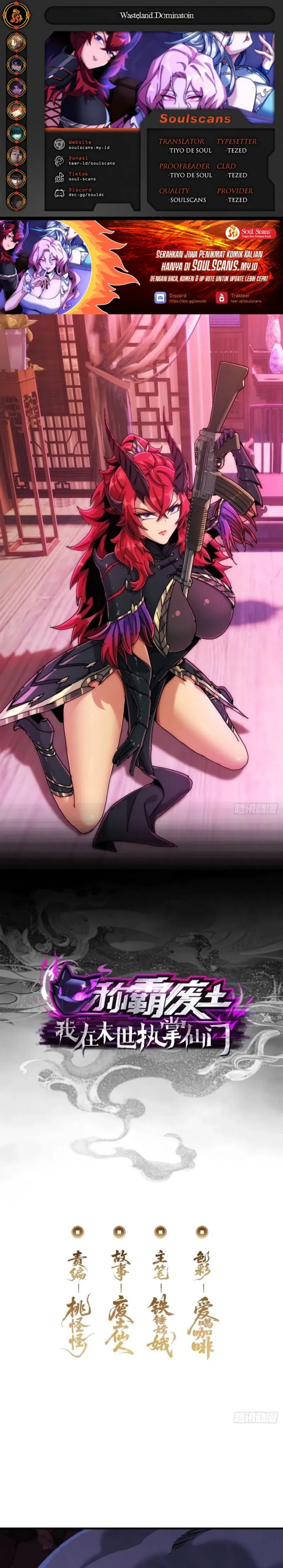 Wasteland Domination (I Dominate the Apocalypse Through Cultivation) Chapter 34 Bahasa Indonesia