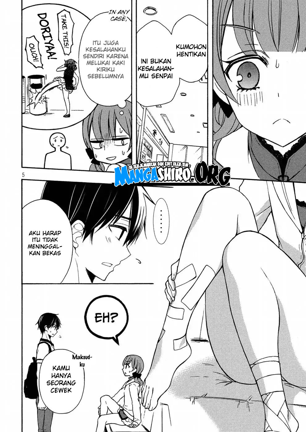 Watari-kun no xx ga Houkai Sunzen Chapter 38 Bahasa Indonesia