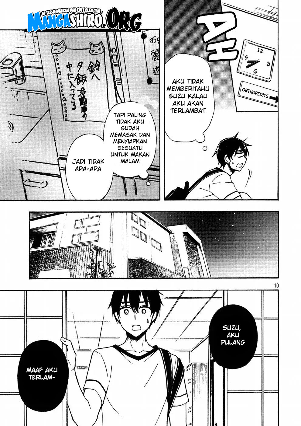 Watari-kun no xx ga Houkai Sunzen Chapter 38 Bahasa Indonesia