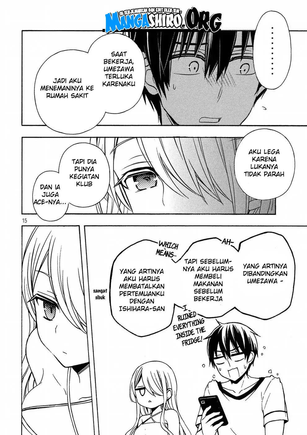 Watari-kun no xx ga Houkai Sunzen Chapter 38 Bahasa Indonesia