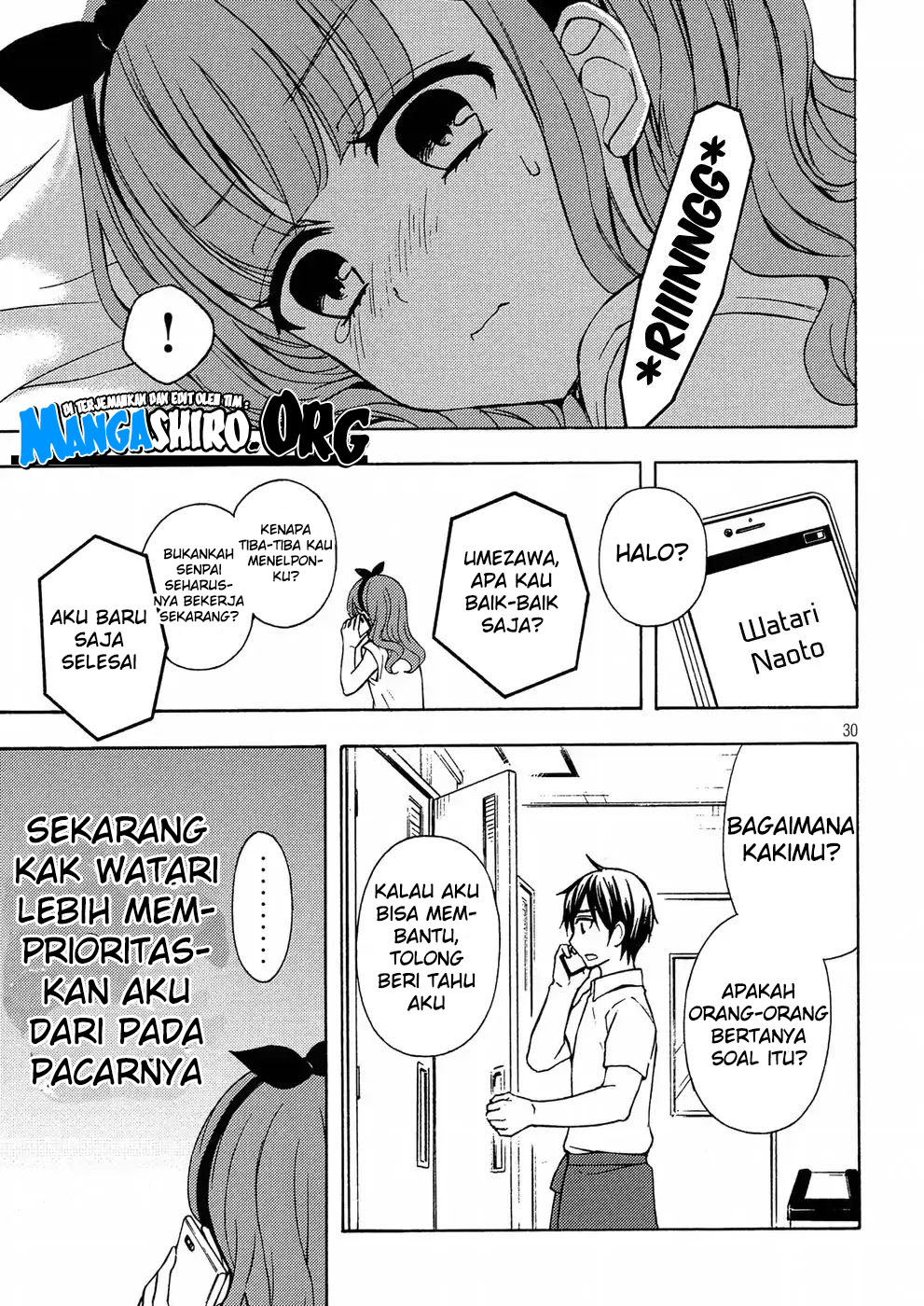 Watari-kun no xx ga Houkai Sunzen Chapter 38 Bahasa Indonesia