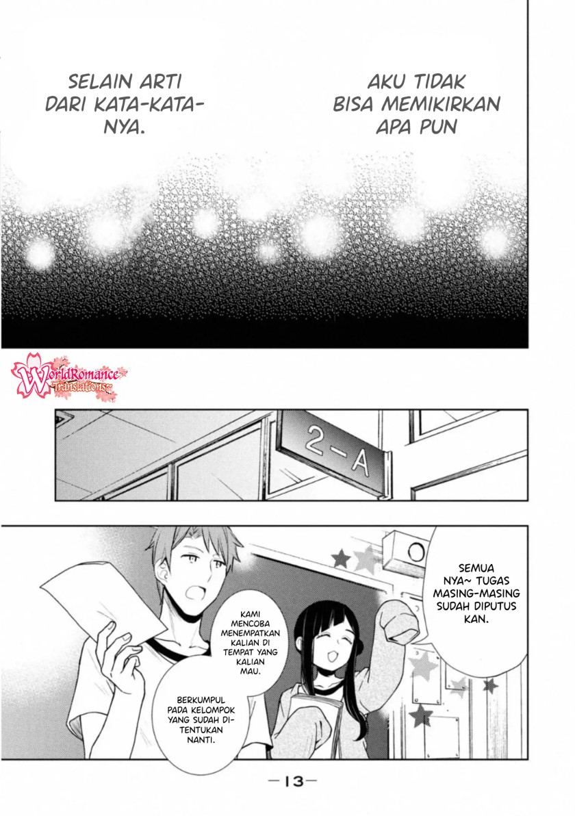 Watari-kun no xx ga Houkai Sunzen Chapter 53 Bahasa Indonesia