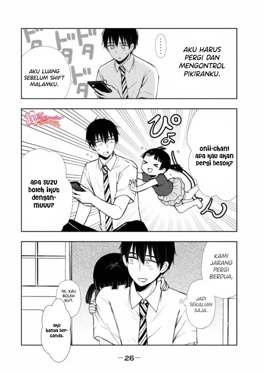 Watari-kun no xx ga Houkai Sunzen Chapter 53 Bahasa Indonesia