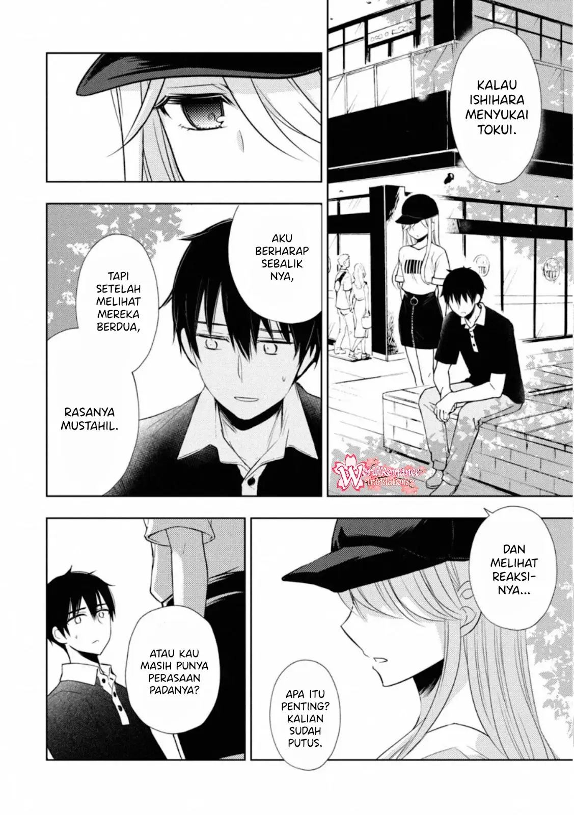 Watari-kun no xx ga Houkai Sunzen Chapter 54 Bahasa Indonesia