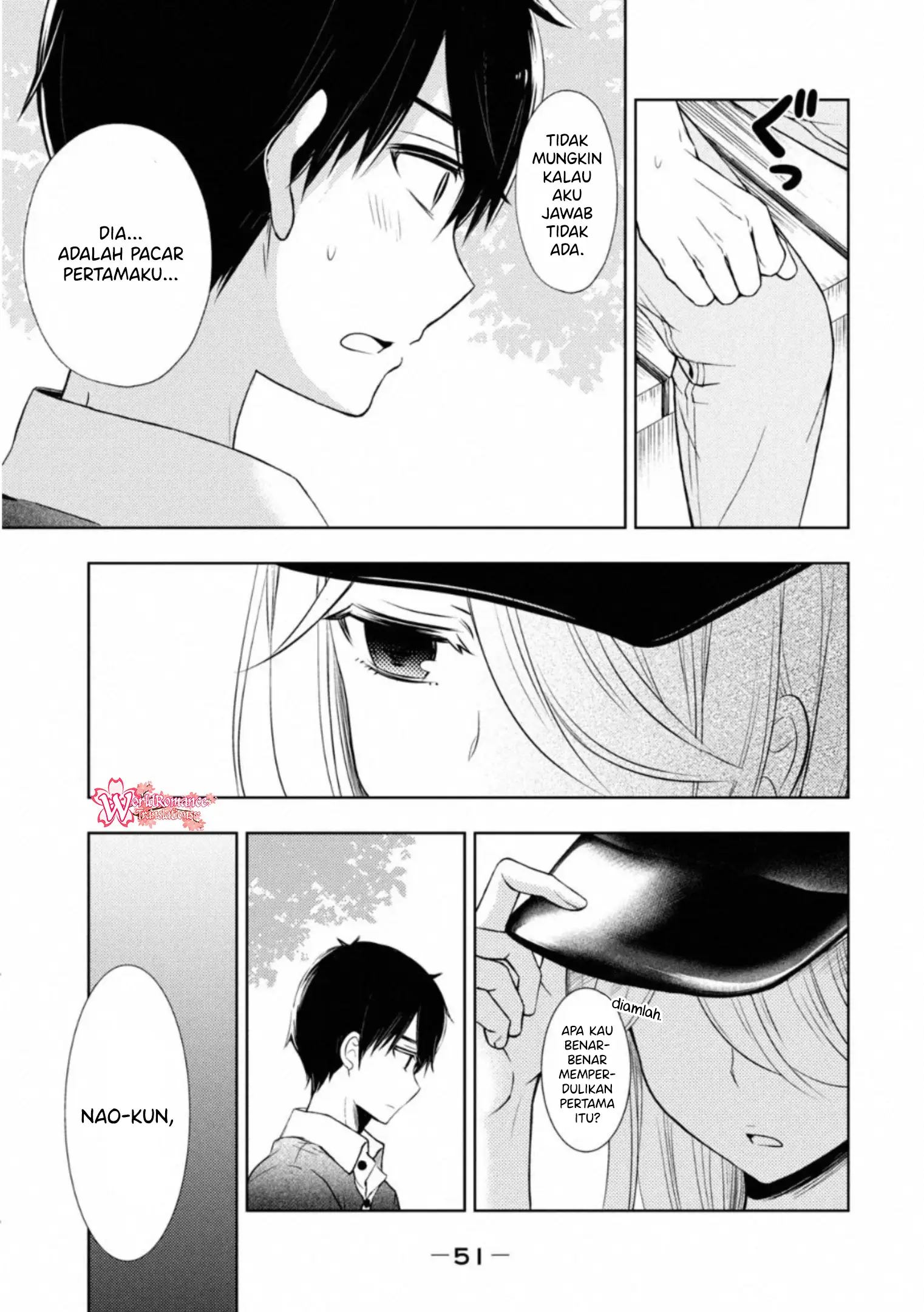 Watari-kun no xx ga Houkai Sunzen Chapter 54 Bahasa Indonesia
