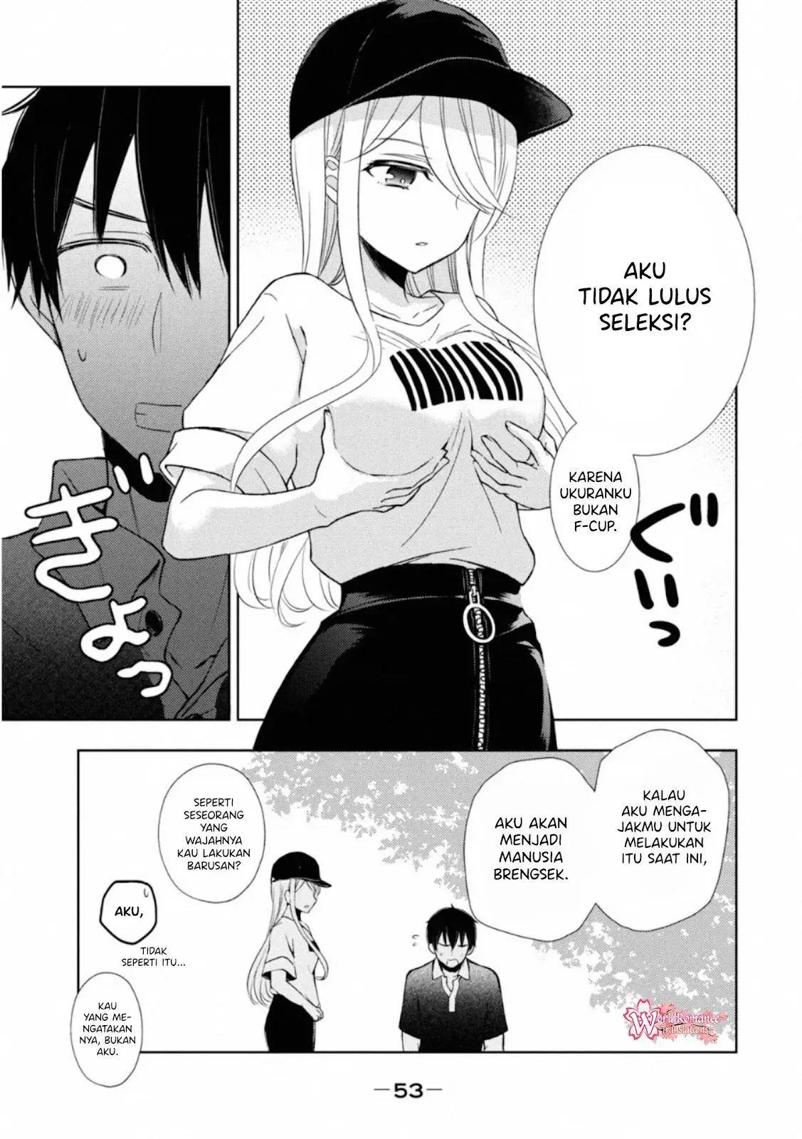 Watari-kun no xx ga Houkai Sunzen Chapter 54 Bahasa Indonesia