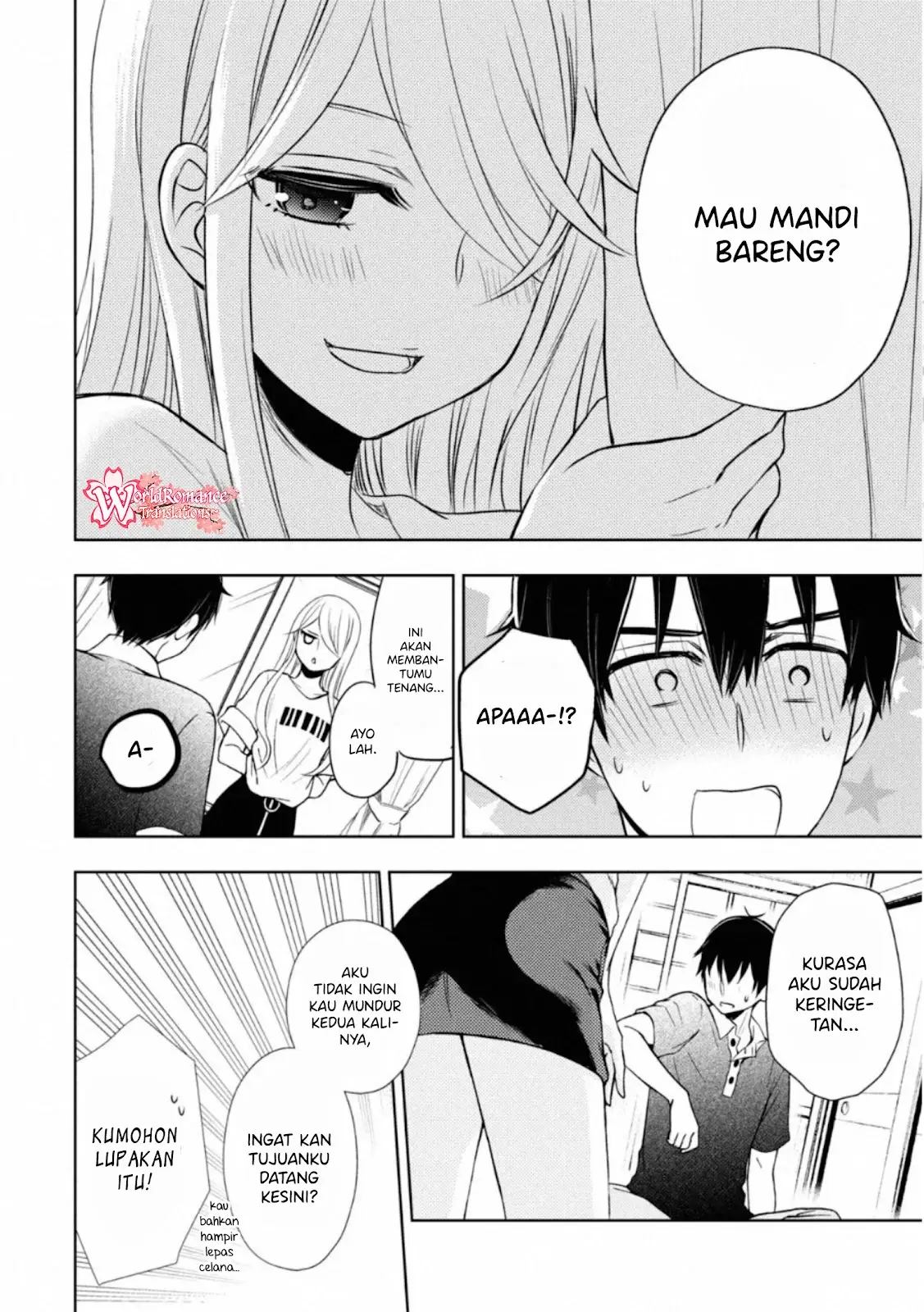 Watari-kun no xx ga Houkai Sunzen Chapter 54 Bahasa Indonesia