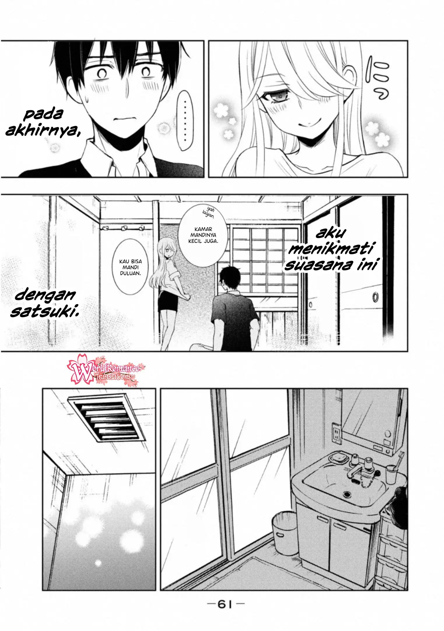 Watari-kun no xx ga Houkai Sunzen Chapter 54 Bahasa Indonesia