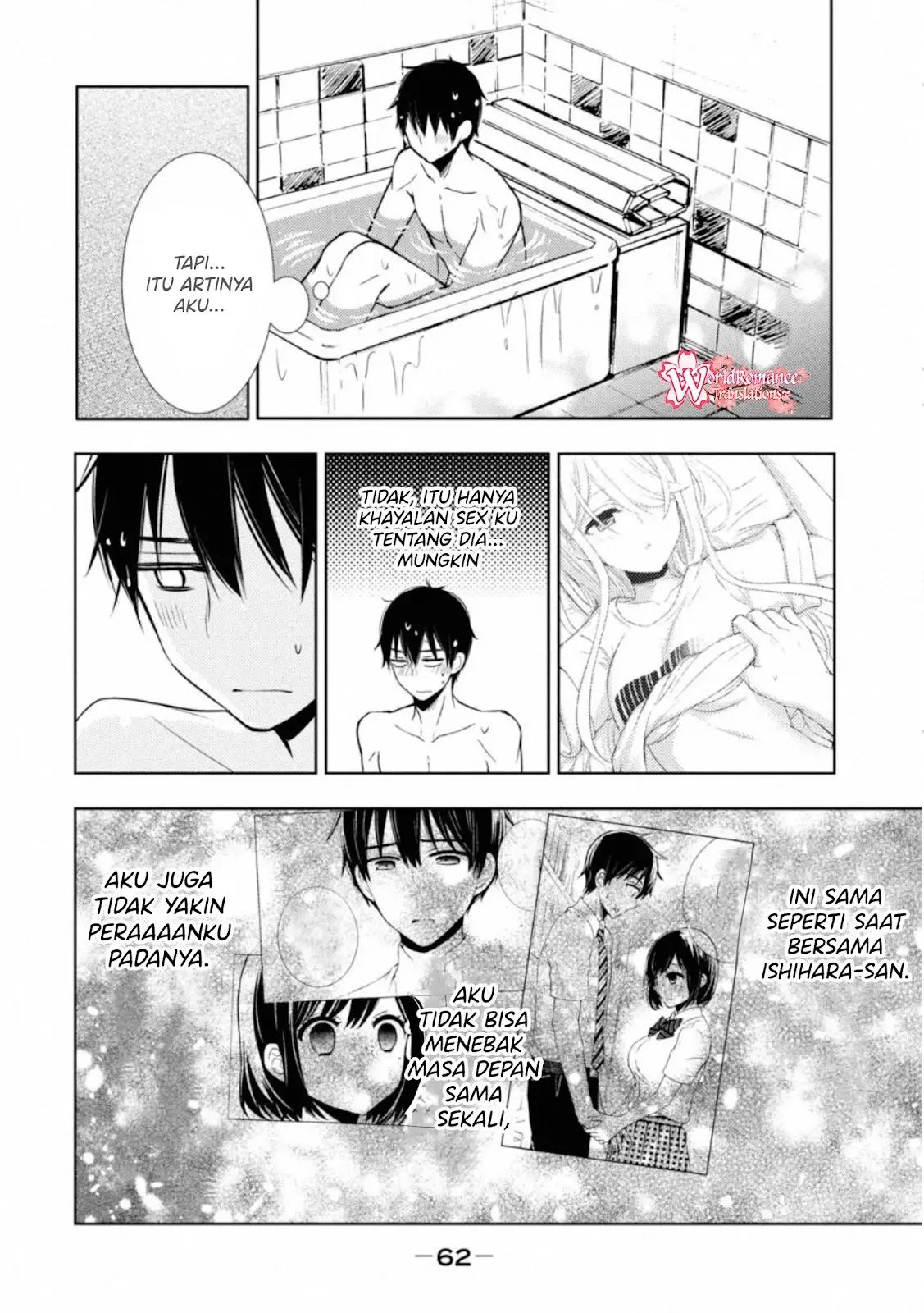 Watari-kun no xx ga Houkai Sunzen Chapter 54 Bahasa Indonesia