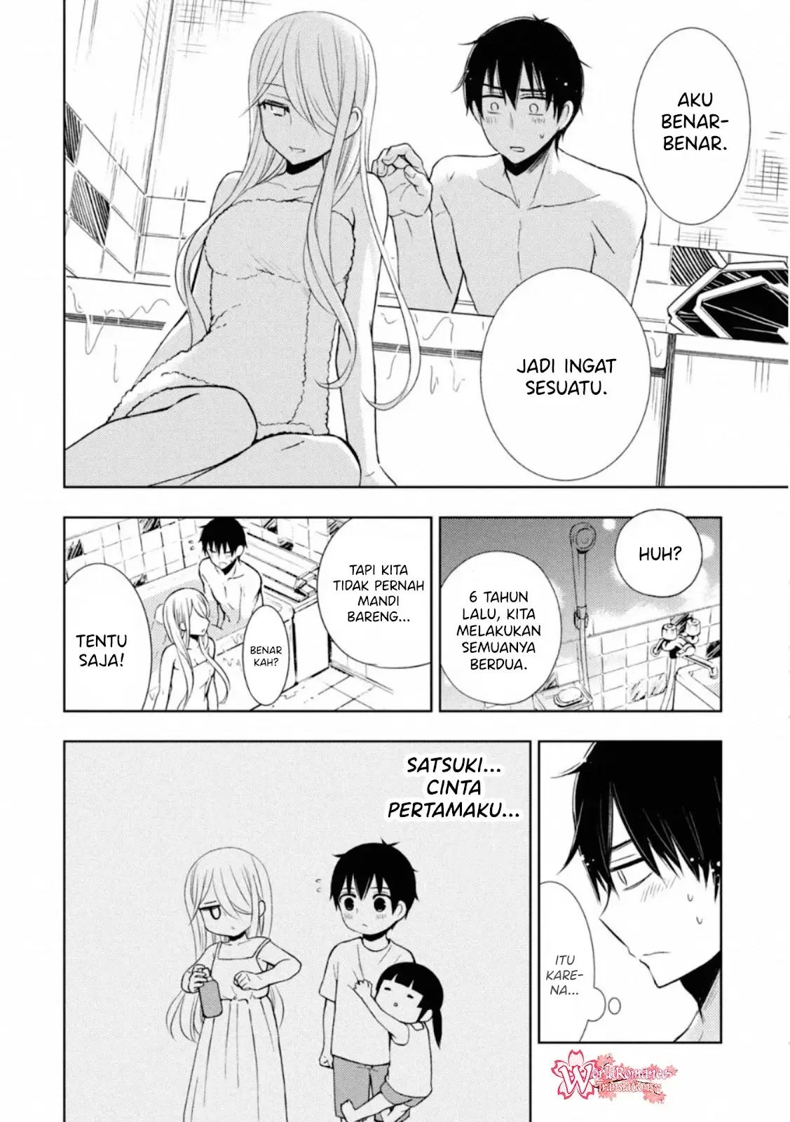 Watari-kun no xx ga Houkai Sunzen Chapter 54 Bahasa Indonesia