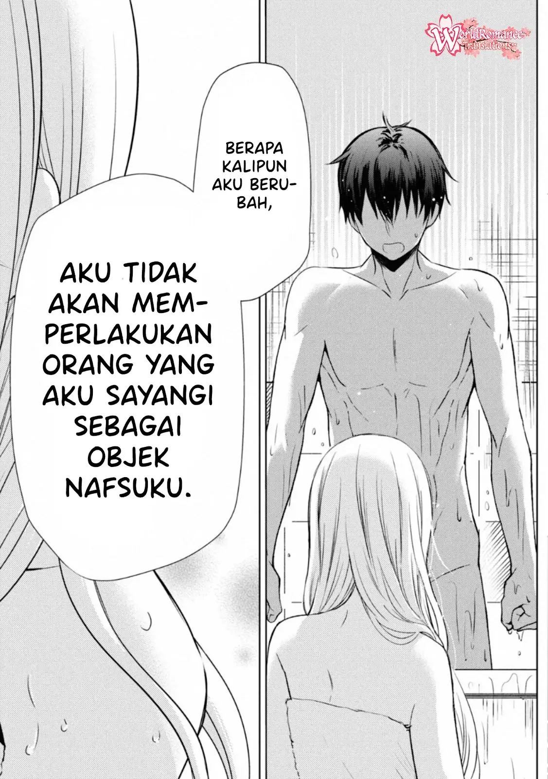 Watari-kun no xx ga Houkai Sunzen Chapter 54 Bahasa Indonesia