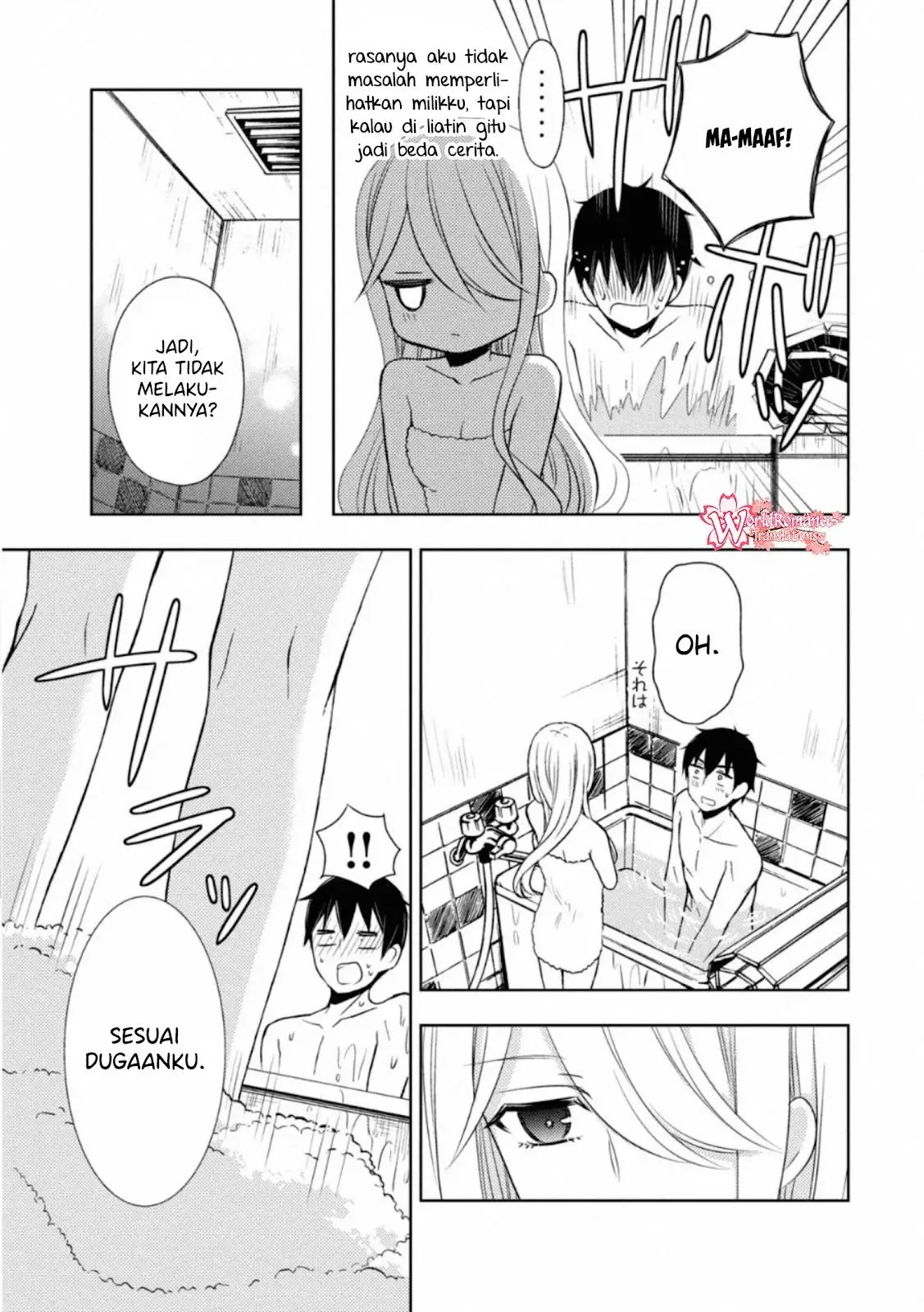 Watari-kun no xx ga Houkai Sunzen Chapter 54 Bahasa Indonesia