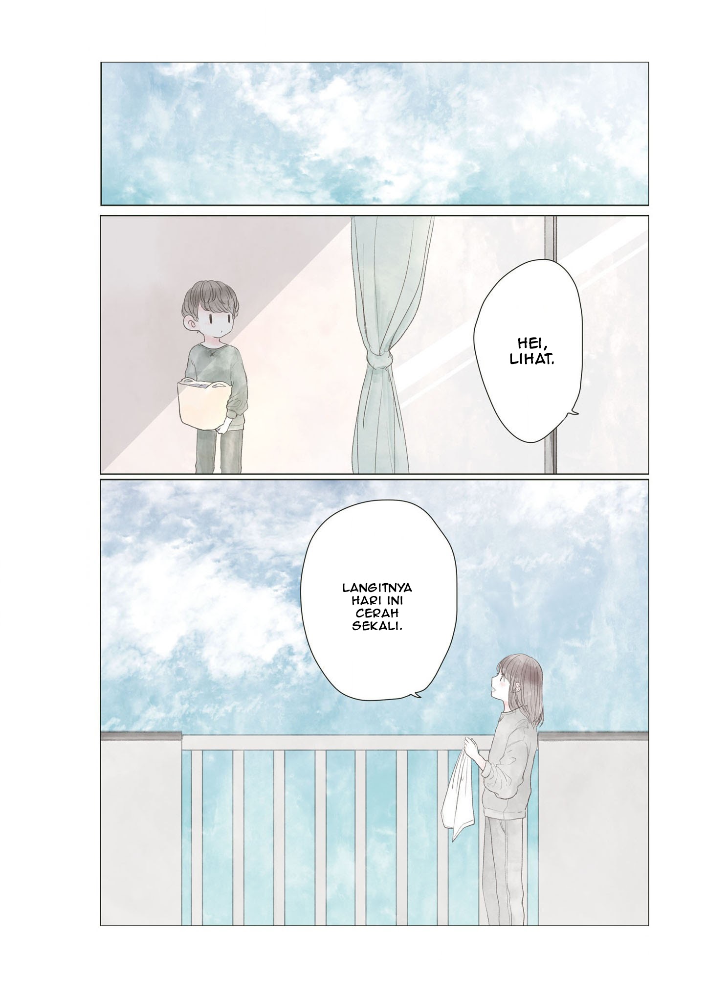 “Watashi ga Inakute mo Shiawase ni natte Kudasai” Nante, Fuzaken na Chapter 03 Bahasa Indonesia