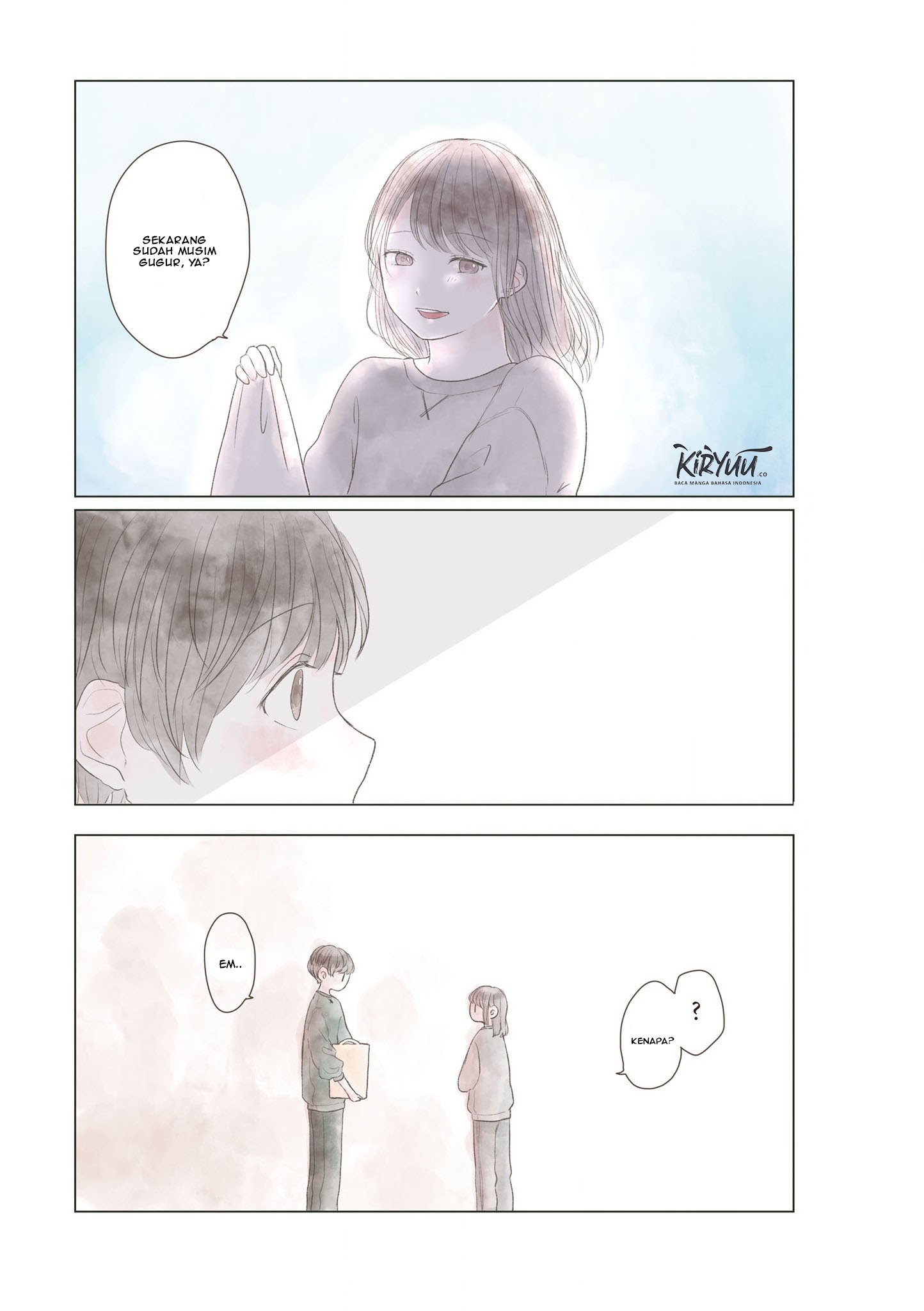 “Watashi ga Inakute mo Shiawase ni natte Kudasai” Nante, Fuzaken na Chapter 03 Bahasa Indonesia