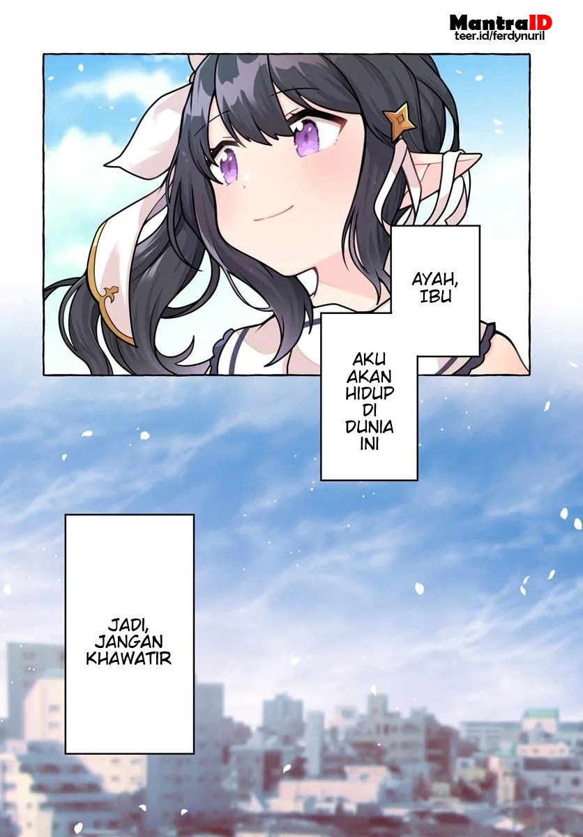 Watashi Kumo na Monster wo Tame Shitanode Chapter 01 Bahasa Indonesia