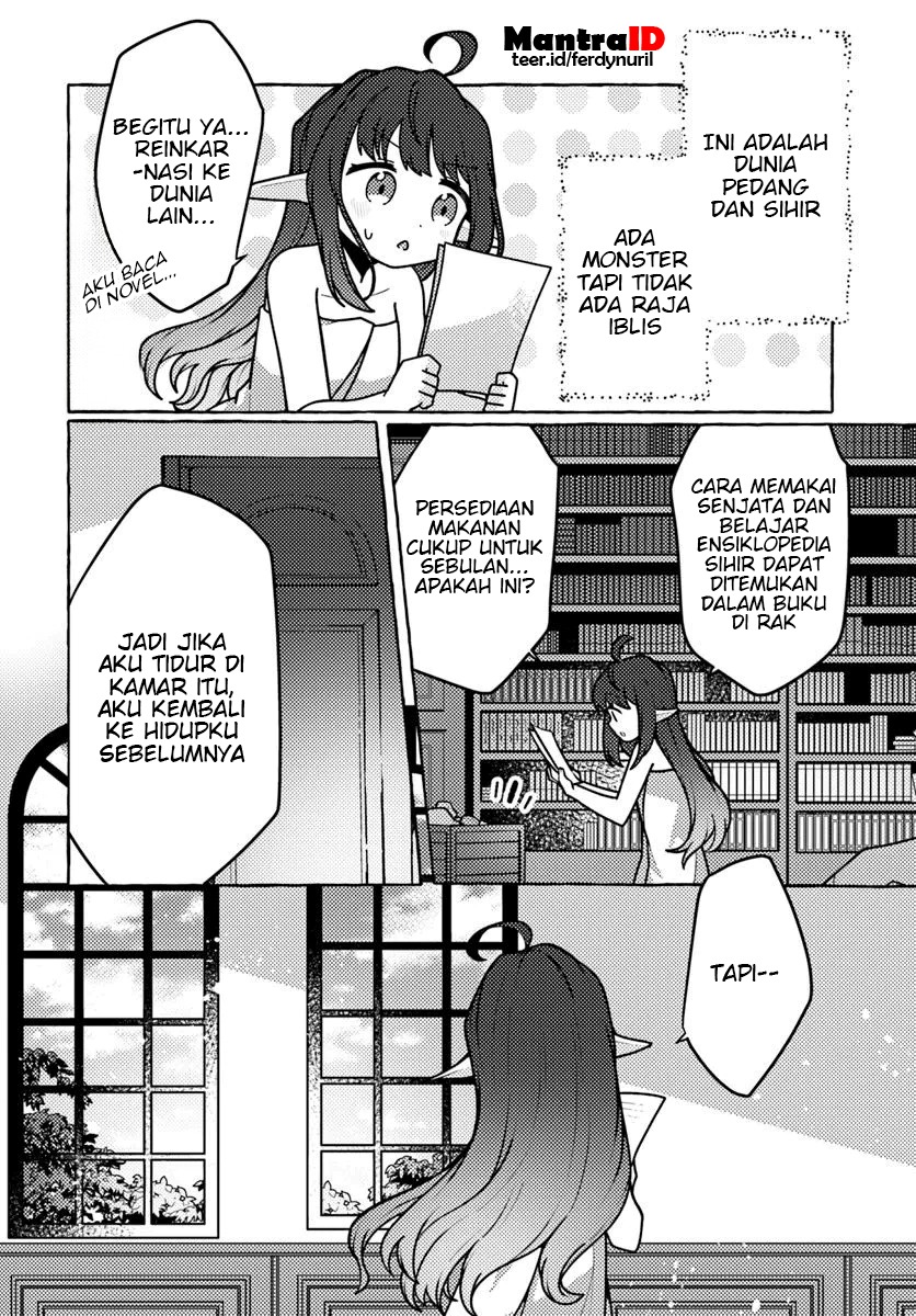 Watashi Kumo na Monster wo Tame Shitanode Chapter 01 Bahasa Indonesia